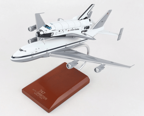 NASA Shuttle Carrier with Atlantis Model